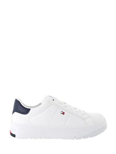 tommy hilfiger Nathan Sneaker Kind Weiss - 35 - Sneaker Low Shoes von tommy hilfiger