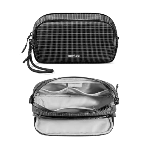 tomtoc Kabeltasche Zubehörtasche, Reise EDC Elektronik Organizer Tasche Kabelorganizer Tech Pouch Bag für Laptop Zubehör, Powerbank, Ladekabel, Ladestecker, Festplatte, DJI Osmo Pocket 3 tomtoc Kabeltasche Zubehörtasche, Reise EDC Elektronik Organizer Tasche Kabelorganizer Tech Pouch Bag für Laptop Zubehör, Powerbank, Ladekabel, Ladestecker, Festplatte, DJI Osmo Pocket 3 von tomtoc