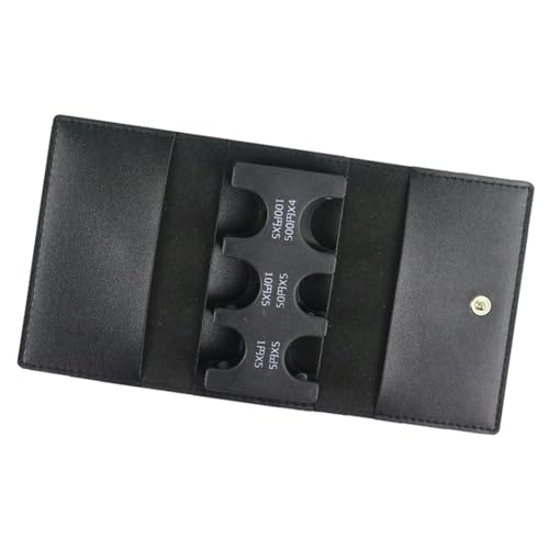 Münzhalter für Geldbörse | Geldsortierer Geldbörse – tragbare dreifach multifunktionale Tasche Geldbörse mit Ledertasche für Paare Tongfeng von tongfeng