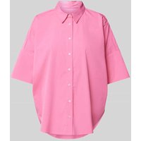 tonno & panna Bluse in unifarbenem Design in Pink, Größe 40 von tonno & panna