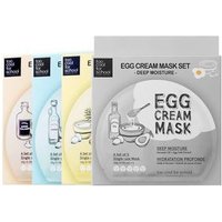 too cool for school - Egg Cream Mask Set - Gesichtsmaske von too cool for school