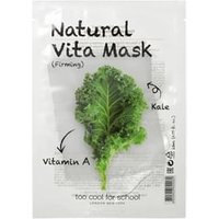too cool for school - Natural Vita Mask - 5 Types Firming (Kale) von too cool for school