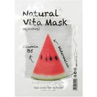 too cool for school - Natural Vita Mask - 5 Types Hydrating (Watermelon) von too cool for school