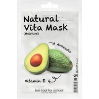 too cool for school - Natural Vita Mask - 5 Types Moisture (Avocado) von too cool for school