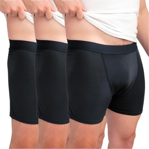 tootles 3.0 Herren-Boxershorts – Blähungen filternde Unterwäsche, Schwarz, XXX-Large von tootles