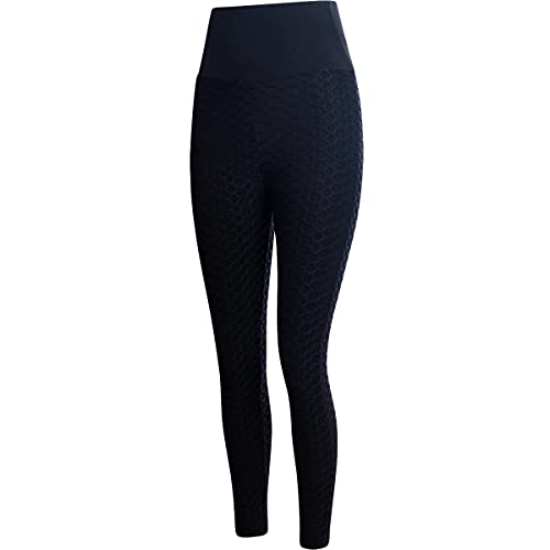 topschuhe24 2141 Damen Sport Tights Leggings, Farbe:Schwarz, Größe:L/XL von topschuhe24