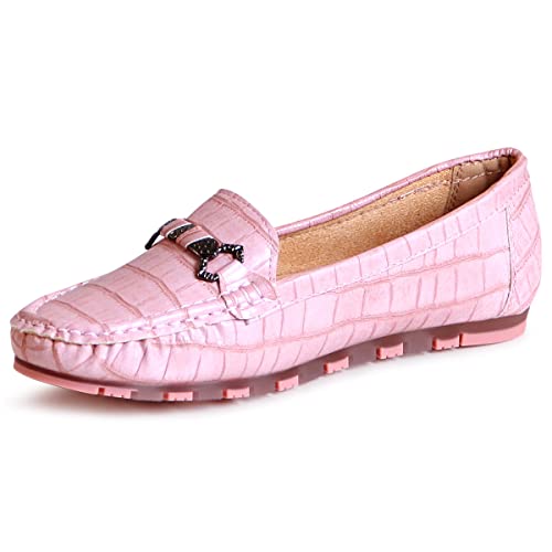 topschuhe24 2374 Damen Halbschuhe Slipper, Farbe:Rosa 2374, Größe:38 EU von topschuhe24