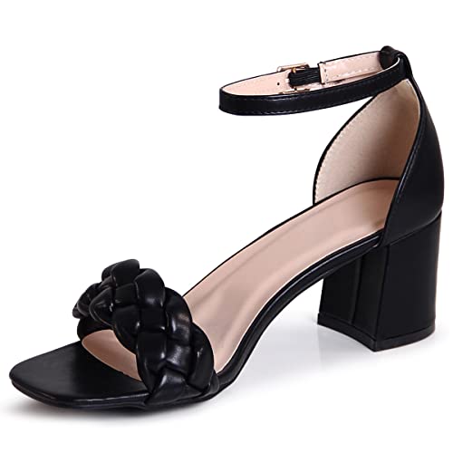 topschuhe24 2757 Damen Riemchen Sandaletten Sandalen Knoten, Farbe:Schwarz, Größe:39 EU von topschuhe24