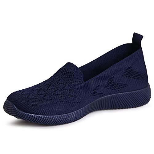 topschuhe24 2758 Damen Halbschuhe Light Slipper, Farbe:Blau, Größe:37 EU von topschuhe24