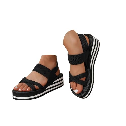 barfuss schuhe damen Orthopädische Sandalen Damen - Breite Füße Plateau Schlappen Mit Fußbett Sommerschuhe Sommer Weite Barfuss Offene Schuhe Elegant Und Bequem 36 barfuss schuhe damen Orthopädische Sandalen Damen - Breite Füße Plateau Schlappen Mit Fußbett Sommerschuhe Sommer Weite Barfuss Offene Schuhe Elegant Und Bequem 36 von topuersaiv