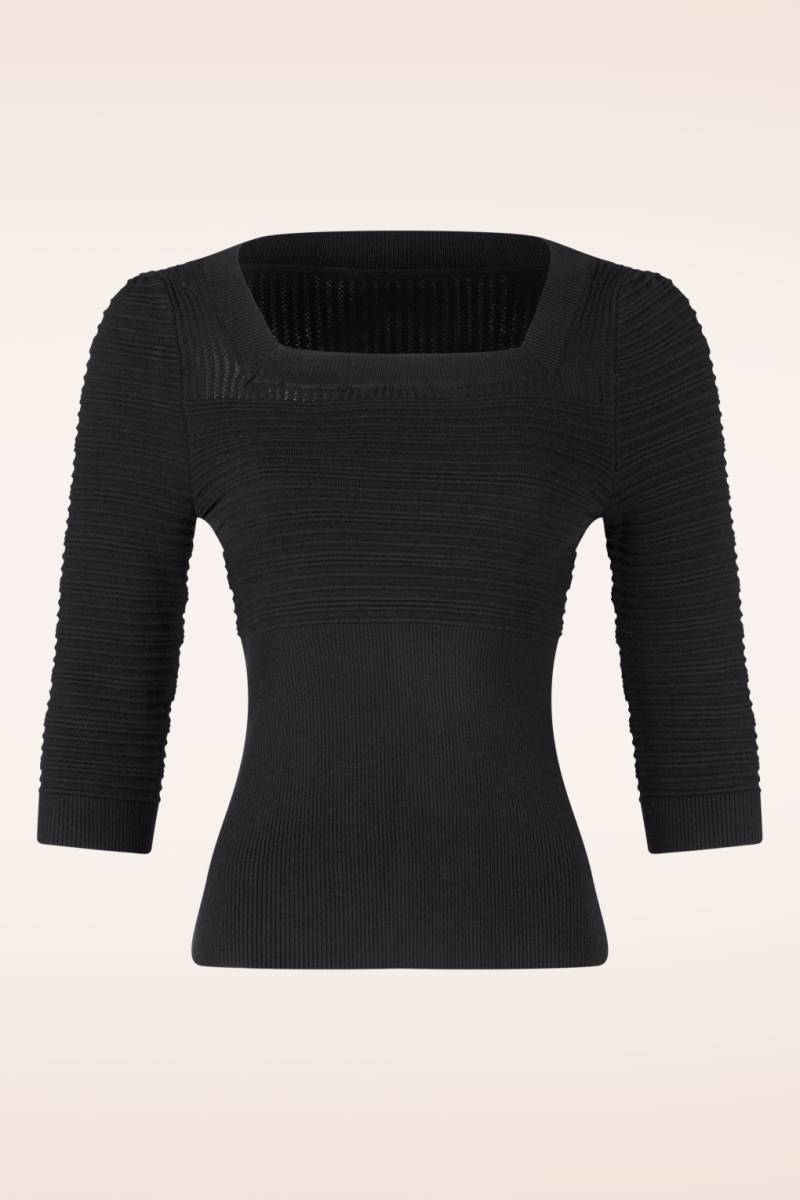 Jannett Stricktop in Schwarz von topvintage boutique collection