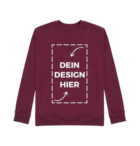 tostadora Personalisierter Pullover Unisex - Hoodie Selbst Gestalten - Sweatshirt Damen Herren von tostadora