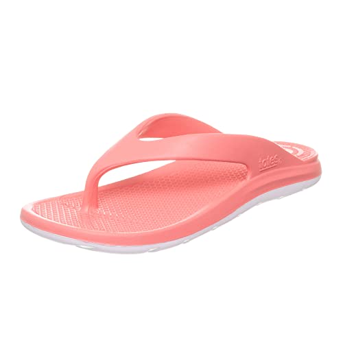 Totes Damen Solbounce Zehensandalen Flipflop, Zweifarbige Zuckerkoralle mit weißer Sohle, 39 EU von totes