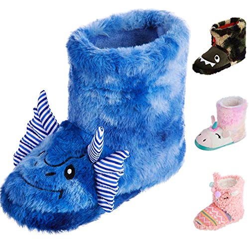 totes Stiefelschuhe, Hausschuhe für Mädchen, Kinder, Drache, 1-13 Little Kid von totes