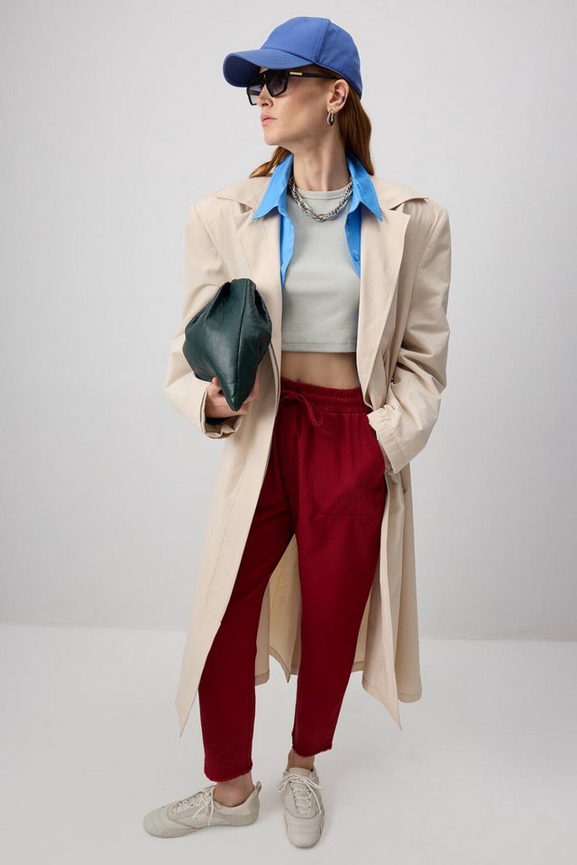 touche prive 5-Pocket-Jeans HOSE AUS 100 % BAUMWOLLGABARDINE von touche prive