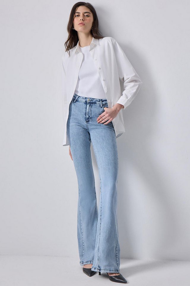 touche prive Chinohose ULTRA LYCRA SPANISCHE BAUMWOLL DENIM HOSE von touche prive