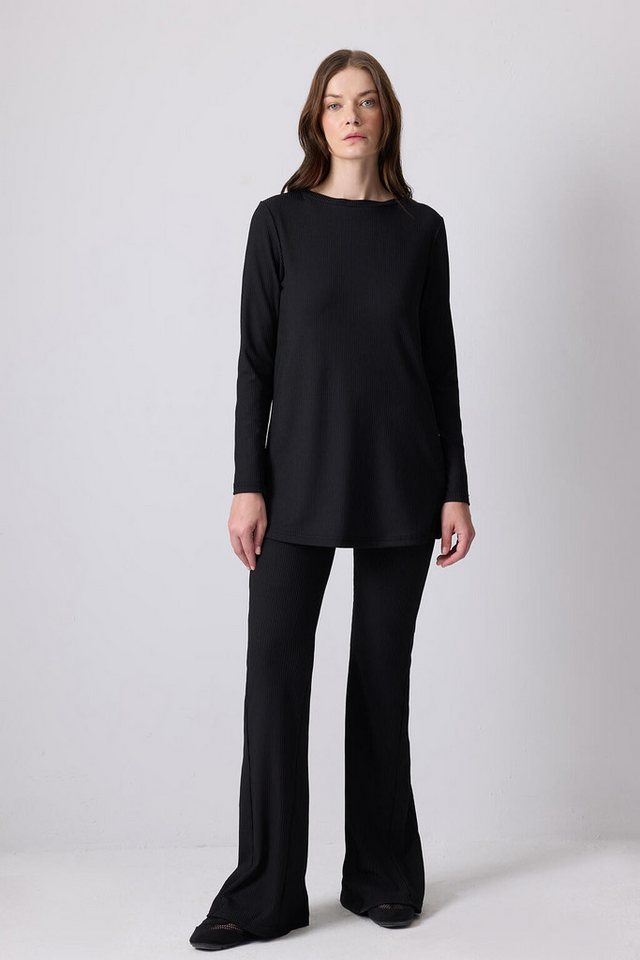 touche prive Fleeceweste SET AUS GERIPPTER STRICK-TUNIKA UND -HOSE touche prive Fleeceweste SET AUS GERIPPTER STRICK-TUNIKA UND -HOSE von touche prive