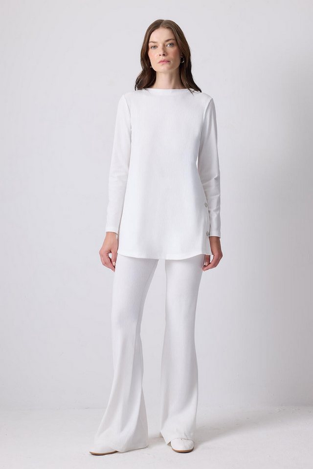 touche prive Fleeceweste SET AUS GERIPPTER STRICK-TUNIKA UND -HOSE touche prive Fleeceweste SET AUS GERIPPTER STRICK-TUNIKA UND -HOSE von touche prive