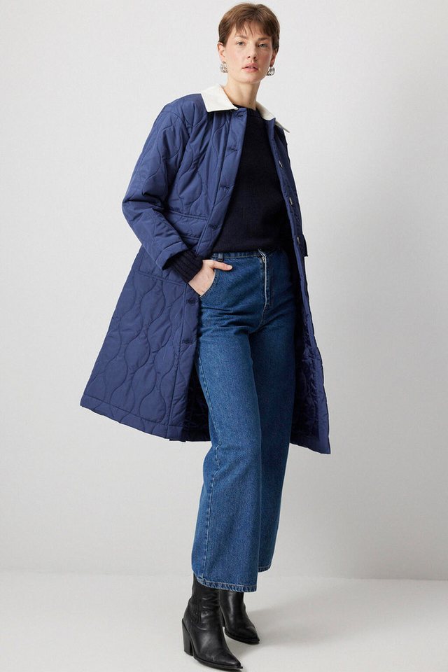 touche prive Funktionsmantel LANGE STEPPJACKE von touche prive
