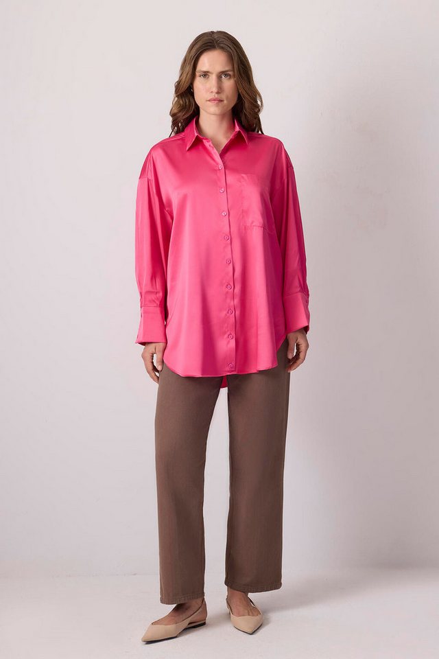 touche prive Hemdbluse ENTSPANNTE PASSFORM SATINHEMD von touche prive