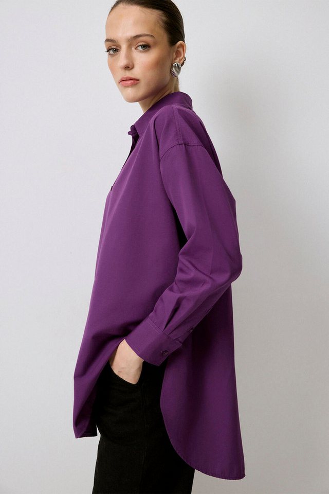 touche prive Hemdbluse POPELINE-HEMD MIT ENTSPANNTER PASSFORM von touche prive