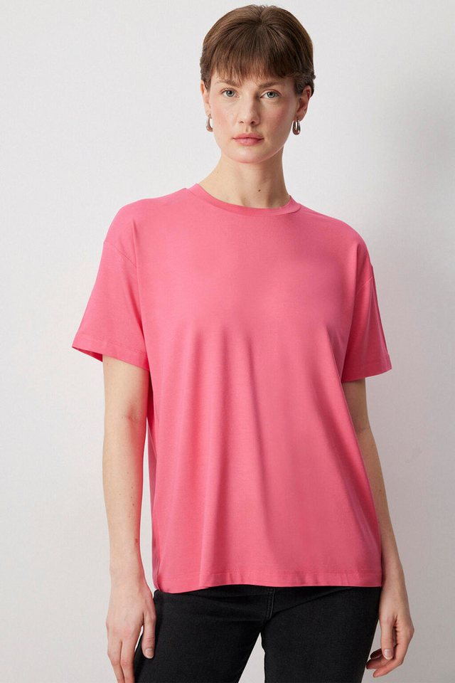 touche prive Longsweatshirt KURZARM-T-SHIRT AUS 100 % BAUMWOLLE von touche prive