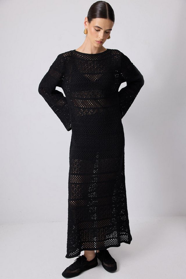 touche prive Maxikleid BAUMWOLLSTRICKKLEID touche prive Maxikleid BAUMWOLLSTRICKKLEID von touche prive