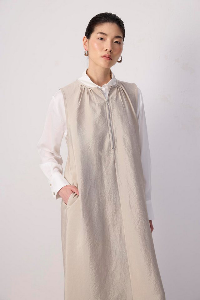 touche prive Maxikleid CUPRA-KLEID MIT REISSVERSCHLUSS von touche prive
