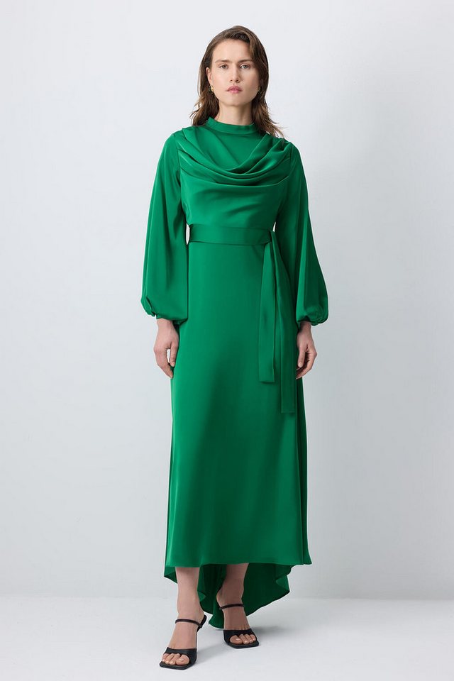 touche prive Maxikleid GEDRAPIERTES SATINKLEID von touche prive
