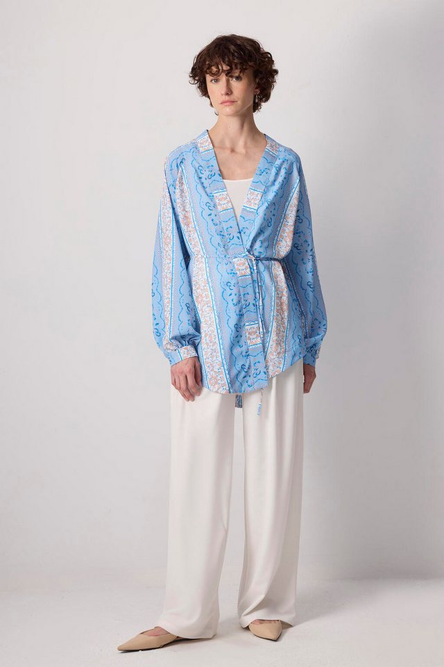 touche prive Maxikleid Gemusterter Oversize-Kimono von touche prive