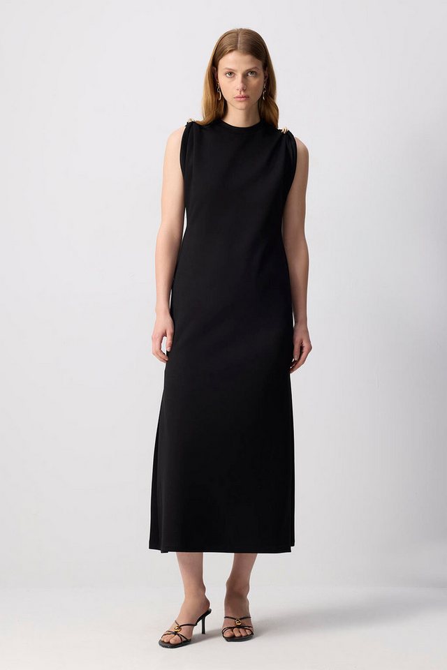 touche prive Maxikleid KLEID MIT DETAILIERTEN METALLACCESSOIRES von touche prive