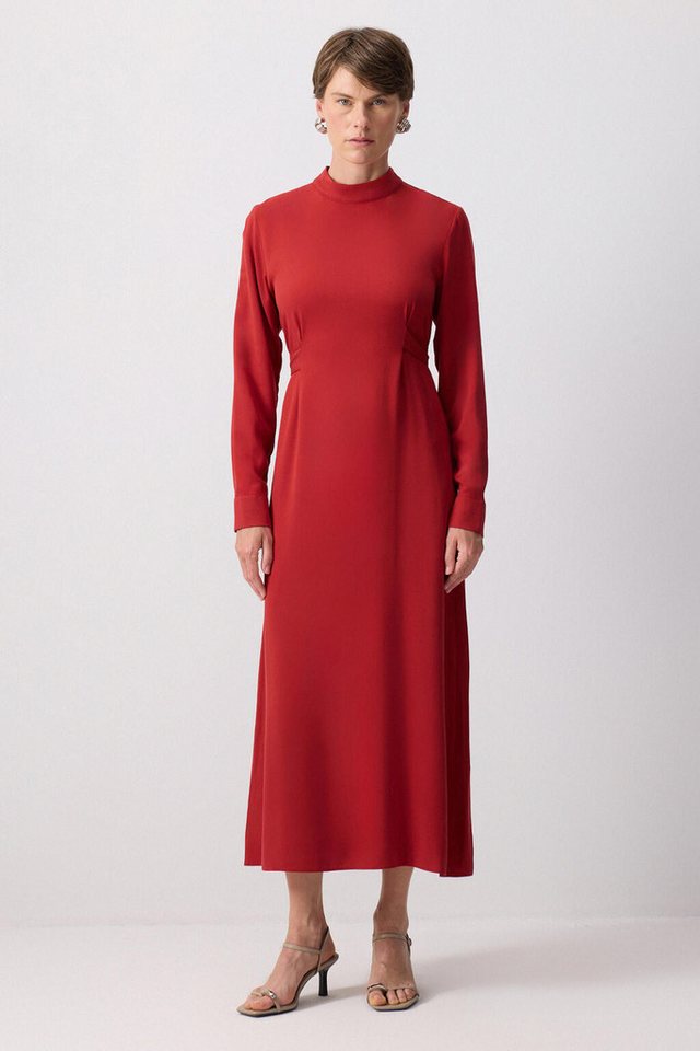 touche prive Maxikleid Viskosekleid mit Taillenband von touche prive