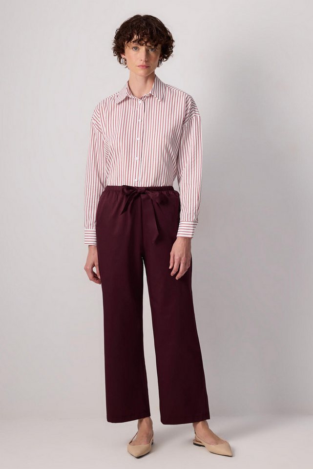 touche prive Stoffhose HOSE MIT ELASTISCHEM BUND UND WEITEM BEIN von touche prive