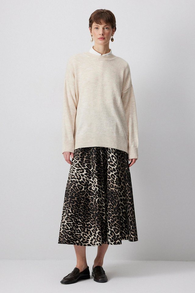touche prive Sweatshirt EINFARBIGER OVERSIZE-PULLOVER von touche prive