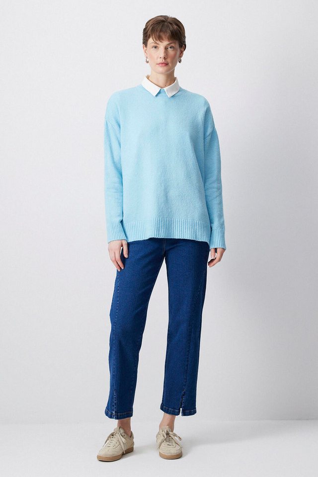 touche prive Sweatshirt EINFARBIGER OVERSIZE-PULLOVER von touche prive