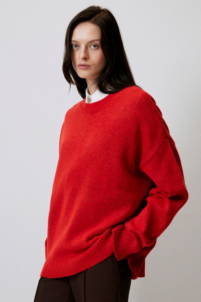 touche prive Sweatshirt EINFARBIGER OVERSIZE-PULLOVER von touche prive