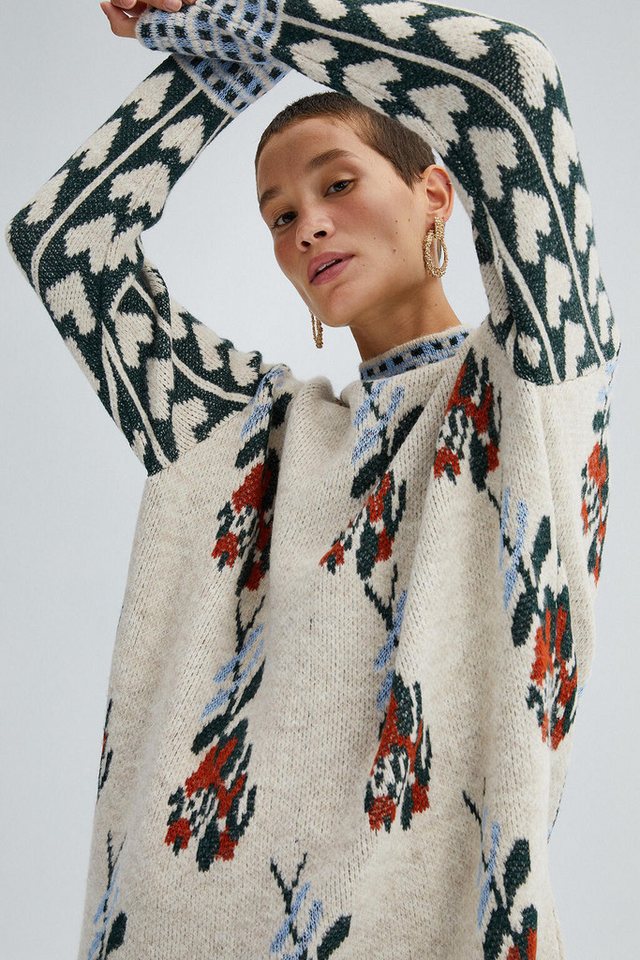 touche prive Sweatshirt PULLOVER MIT BLUMENMUSTER touche prive Sweatshirt PULLOVER MIT BLUMENMUSTER von touche prive