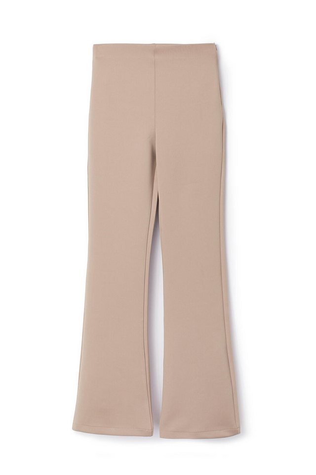 touche prive Taillenhose Schlaghose mit mittelhohem Bund von touche prive