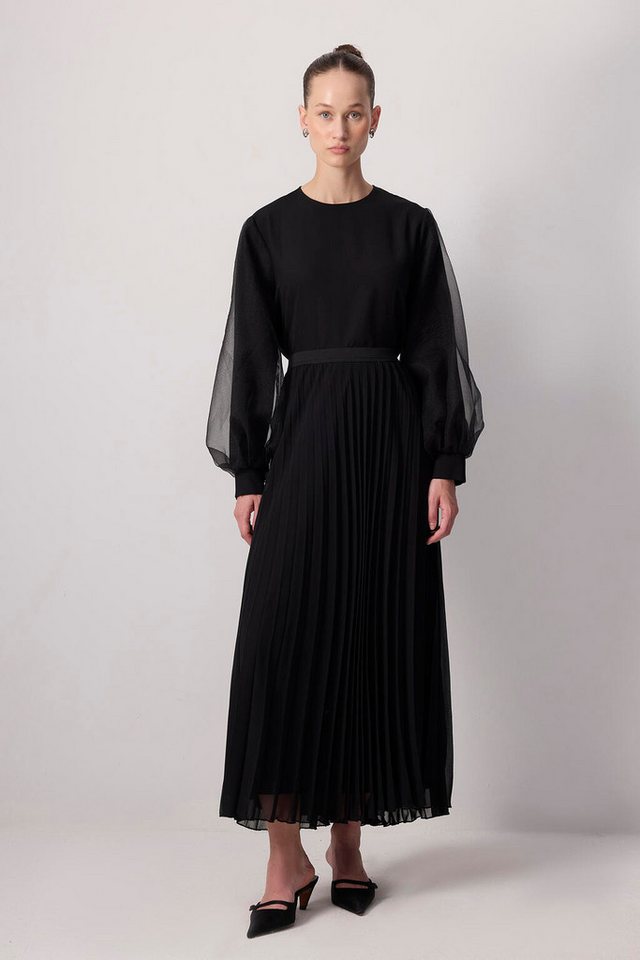 touche prive Zipfelrock Plissierter Chiffonrock von touche prive