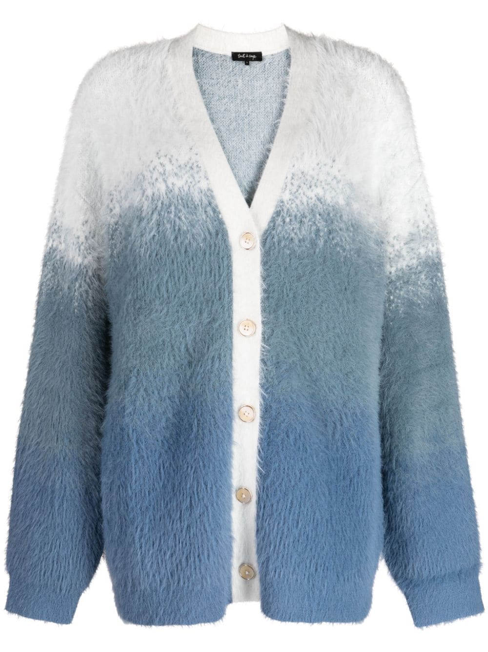 tout a coup Cardigan mit Farbverlauf - Blau von tout a coup