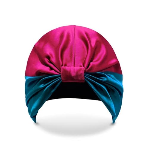 townssilk 100% Maulbeerseide Frauen Nachtmütze, 16Momme Schlafmütze Seide Duschhaube Gut für das Haar, schützt das Haar, Seide Nachtmütze,Beliebte,RosePeacockblue townssilk 100% Maulbeerseide Frauen Nachtmütze, 16Momme Schlafmütze Seide Duschhaube Gut für das Haar, schützt das Haar, Seide Nachtmütze,Beliebte,RosePeacockblue von townssilk