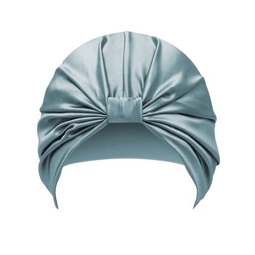 townssilk 100% Maulbeerseide Frauen Nachtmütze,16Momme Schlafmütze Seide Duschhaube Gut für das Haar,schützt das Haar,Seide Nachtmütze,Beliebte,1 Stück,Greygreen townssilk 100% Maulbeerseide Frauen Nachtmütze,16Momme Schlafmütze Seide Duschhaube Gut für das Haar,schützt das Haar,Seide Nachtmütze,Beliebte,1 Stück,Greygreen von townssilk