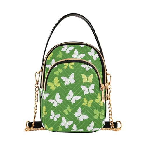 Butterflies St trendige Geldbörsen für Damen, Crossbody mit mehreren Taschen, Handtasche für Damen zum Muttertag von tplaotee