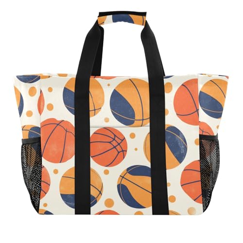 Einkaufstasche mit einfachem Muster, wiederverwendbar, faltbar, Strandtasche, sanddicht, Leinen, Wäsche, Tragetasche, Reise von tplaotee