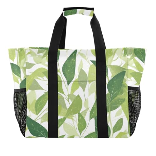 Fresh Summer Einkaufstasche, wiederverwendbar, faltbar, Strandtasche, wasserabweisend, mit Griffen, Tragetasche von tplaotee