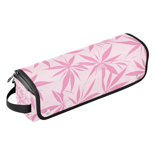 Hot Hair Tools Reisetasche und hitzebeständige Matte, großes Fassungsvermögen, Glätteisen, Organizer für Glätteisen, heiße Werkzeuge und Haarpflege-Zubehör, Ahornblatt, Unkraut, Hot Hair Tools Reisetasche und hitzebeständige Matte, großes Fassungsvermögen, Glätteisen, Organizer für Glätteisen, heiße Werkzeuge und Haarpflege-Zubehör, Ahornblatt, Unkraut, von tplaotee