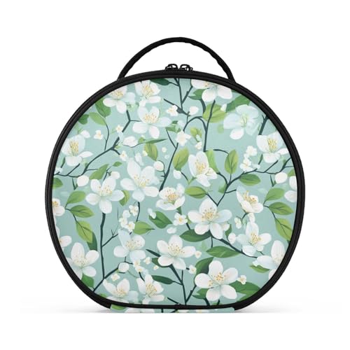 Kosmetiktasche für Damen, vertikal, freistehend, mit verstellbaren Trennwänden, 27,9 cm, Grün Kosmetiktasche für Damen, vertikal, freistehend, mit verstellbaren Trennwänden, 27,9 cm, Grün von tplaotee