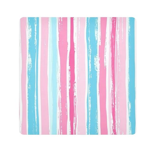 Magische Kosmetiktasche, Kulturbeutel, Kulturbeutel, Reiseverpackung, Kameralinse, Tasche, Organizer, Tasche für Damen, Größe 55,1 x 55,1 cm, Rosa und Hellblau von tplaotee