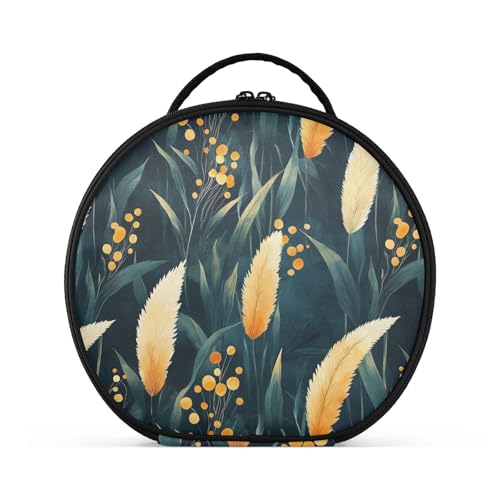 Pampas Kulturbeutel, vertikal, freistehend, Kosmetiktasche für Damen, mit verstellbaren Trennwänden, 27,9 cm Pampas Kulturbeutel, vertikal, freistehend, Kosmetiktasche für Damen, mit verstellbaren Trennwänden, 27,9 cm von tplaotee