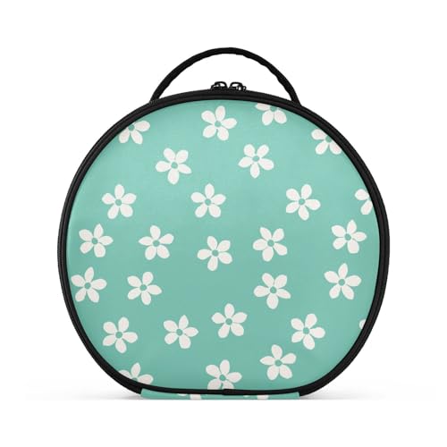 Tasche mit Fächern und Griff, stilvolle Reisetasche für Damen, mit verstellbaren Trennwänden, 27,9 cm, Türkis von tplaotee